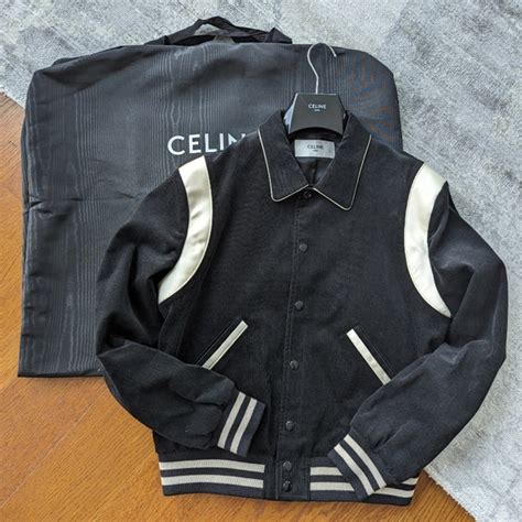 celine bomber jacket dupe|Celine corduroy teddy jacket.